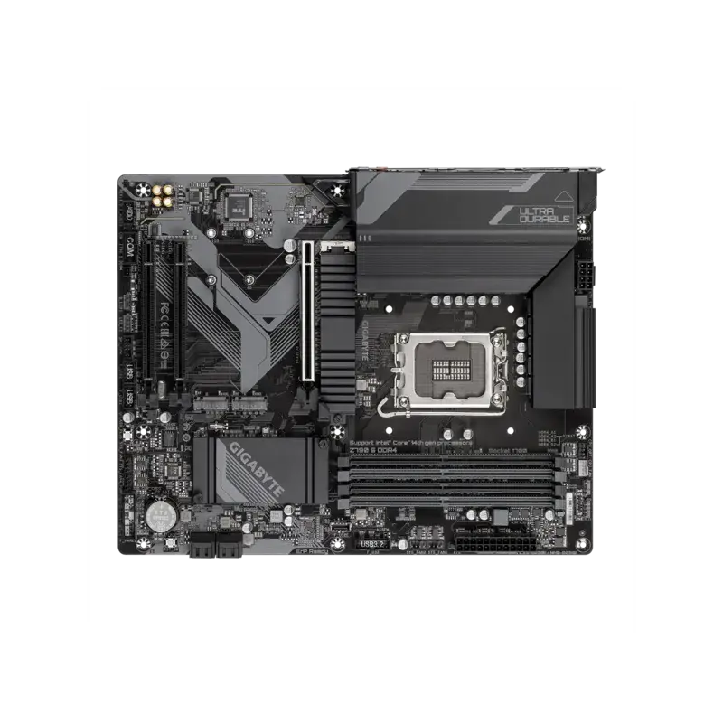 Материнская плата GIGABYTE Z790 S DDR4, Z790 s1700, 4xDDR4(128GB), HDMI 2.1/DP, 1xPCIe 4.0x16, 2xPCIe 3.0, 1xLAN (2.5GbE), 4xSATA 6Gb/s, 3xM.2, 3xUSB 3.2, 5xUSB 2.0, ATX